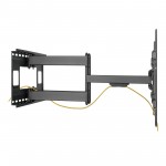 Fits Samsung TV model UE75NU8000 Black Swivel & Tilt TV Bracket