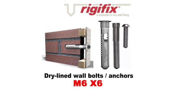 Dry Doublure Fixation Rigifix M6 Pk25-rigipack 625